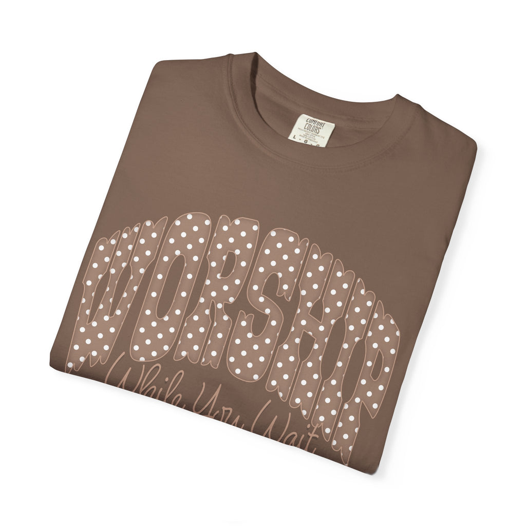 Worship Retro Dot Script Tee