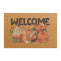 Autumn Pumpkins & Football Porch Mat